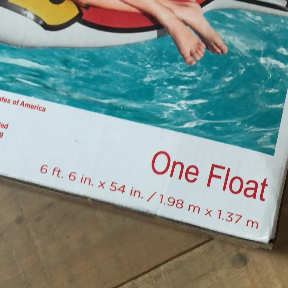 Pool Float Summer Love ❤️ Tattoo ⚔️ H20 GO Bestway 6x54x6 NWT - Picture 4 of 14